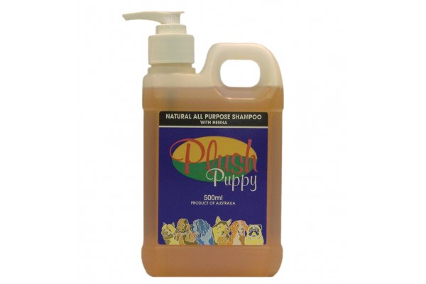 Natural all purpose Shampoo with Henna | plush puppy shop